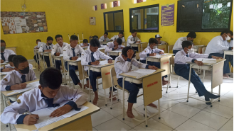 Kegiatan Penilaian Tengah Semester Ganjil 2022 untuk kelas 7,8 dan 9 SMPIT Al Fidaa 