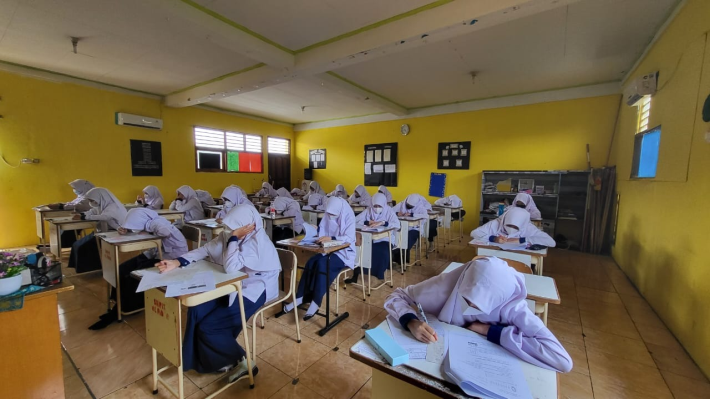 Kegiatan Penilaian Akhir Tahun PAT  SMPIT Al Fidaa TP.2021/2022