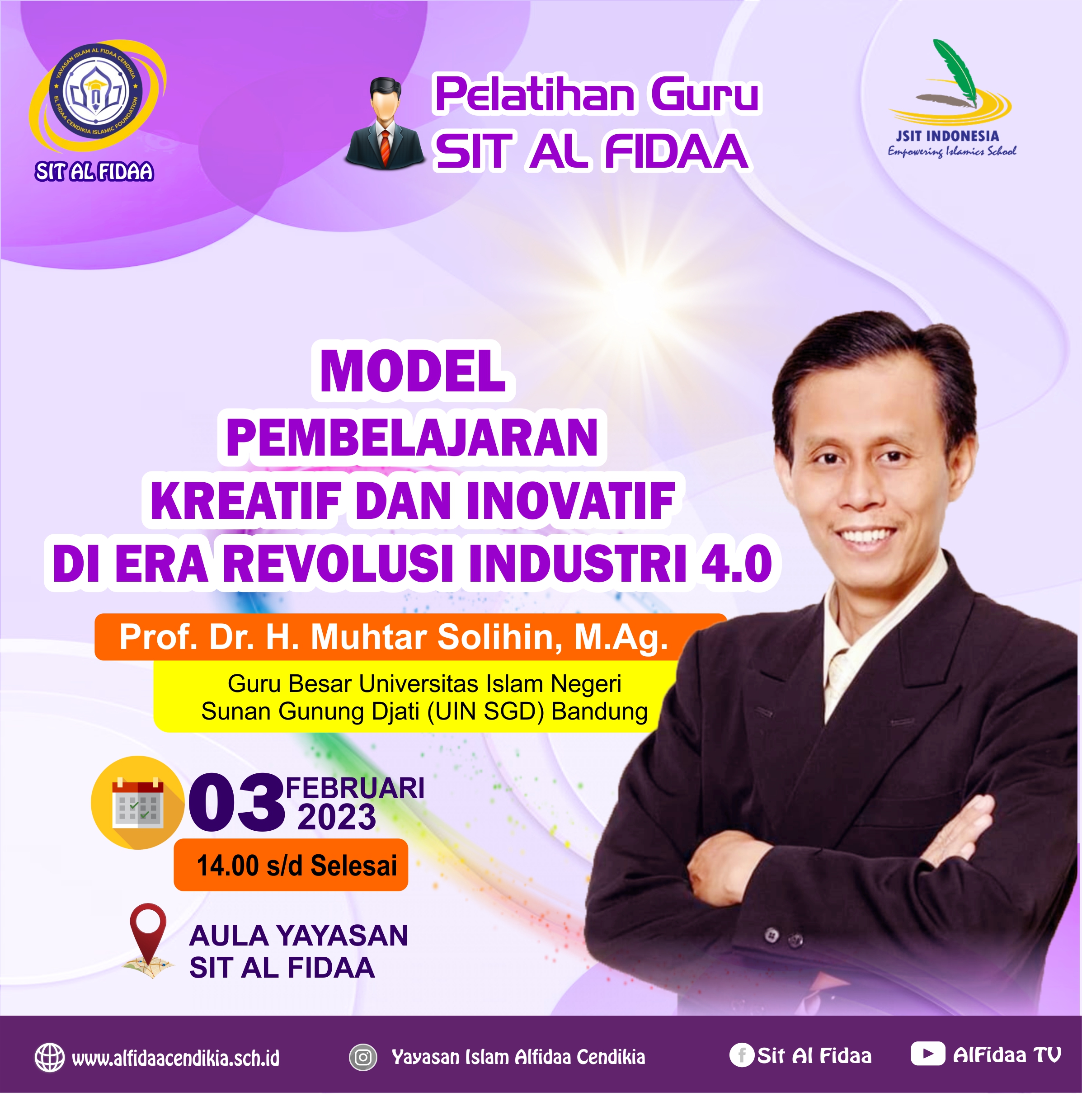 Tranning Model Pembelajaran Kreatif dan Inovatif di Era Digital 4.0