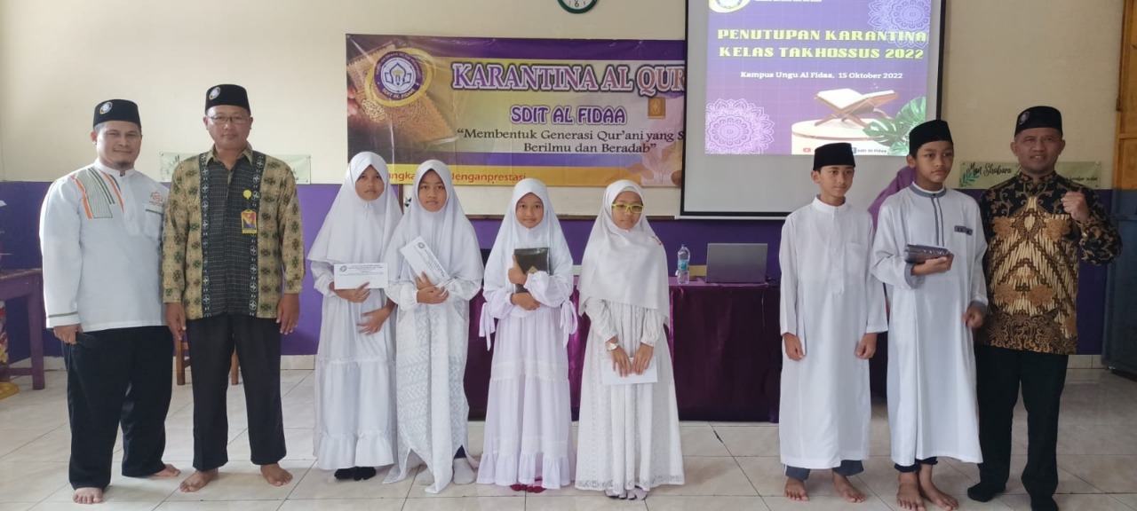Narasi Karantina Takhosus SDIT AL FIDAA