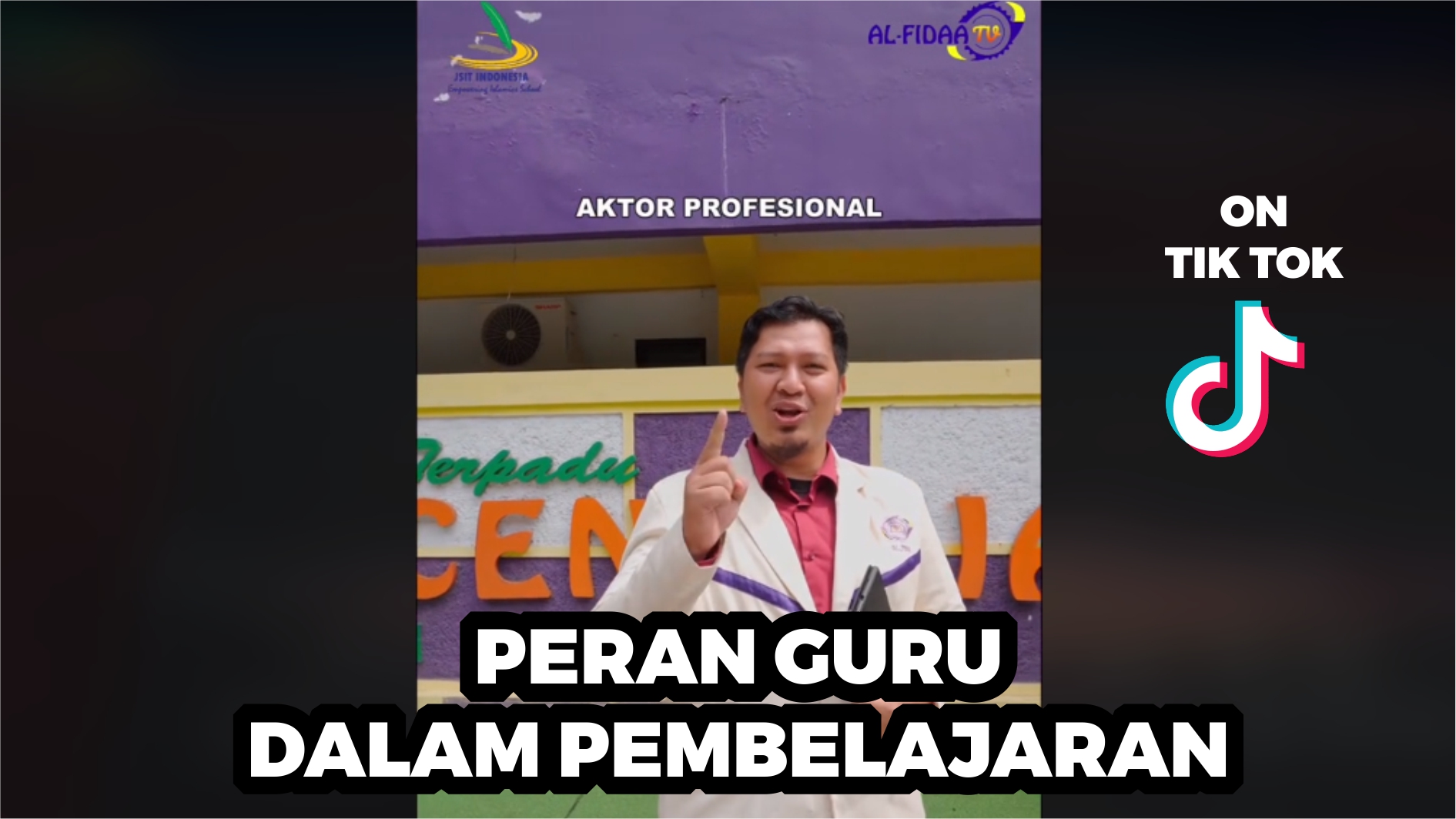 PERAN GURU DALAM PEMBELAJARAN ON TIKTOK