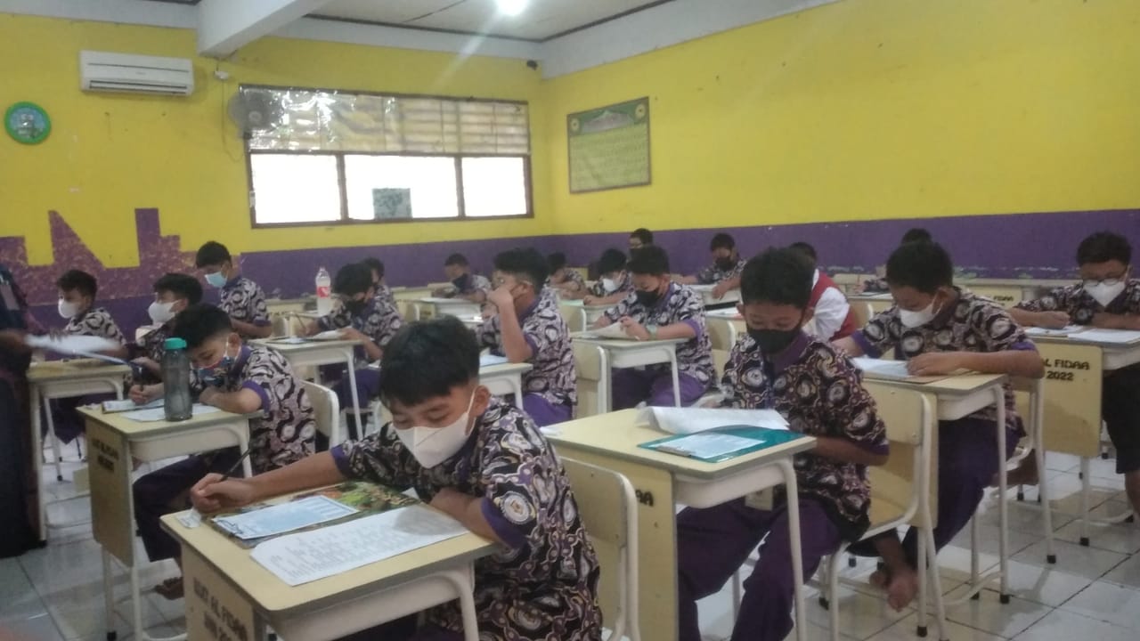  Ujian Sekolah US Kelas 6 SDIT Al Fidaa  TP. 2021/2022 