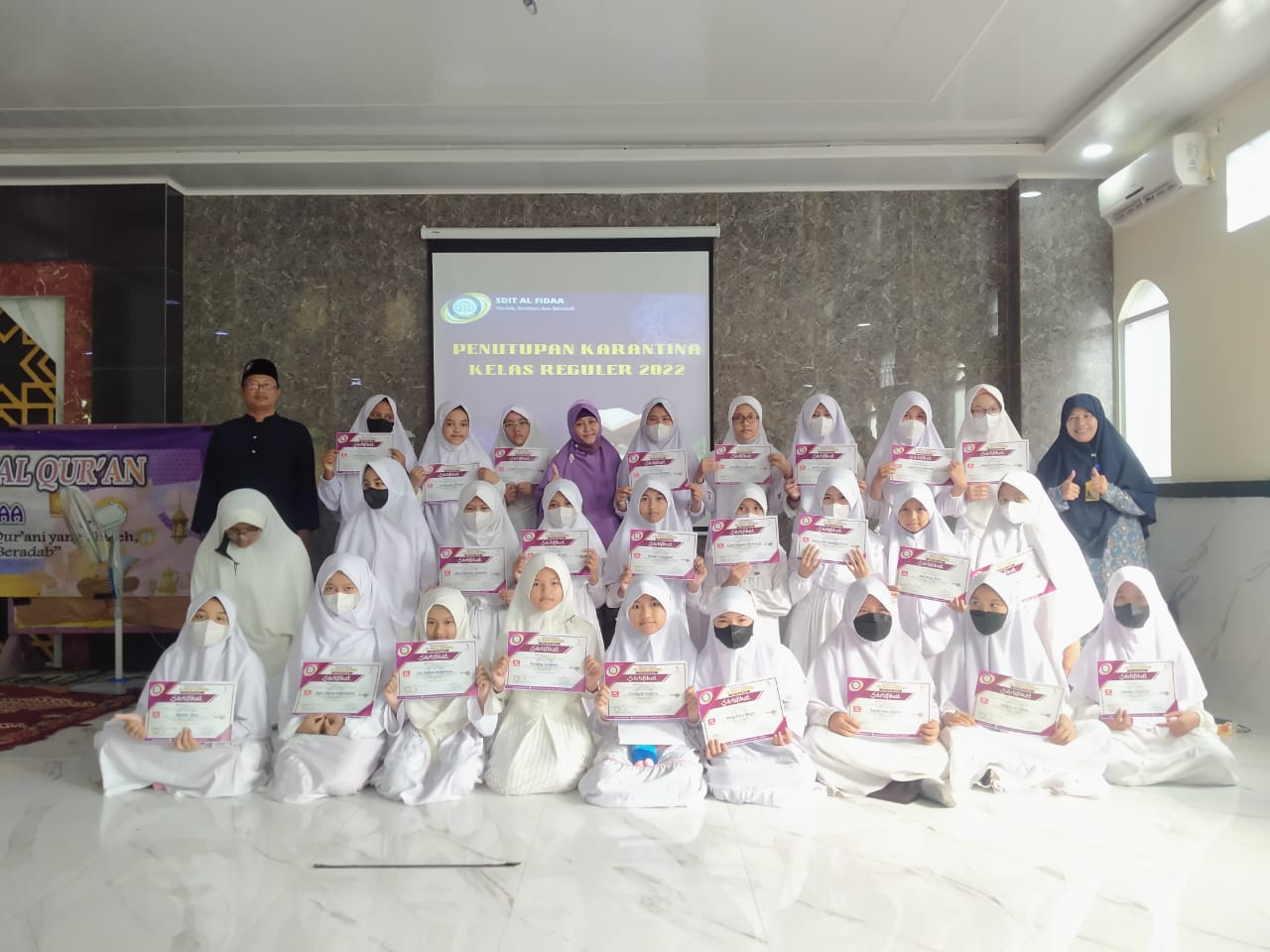 Kegiatan Karantina Al Quran Reguler SDIT Al Fidaa