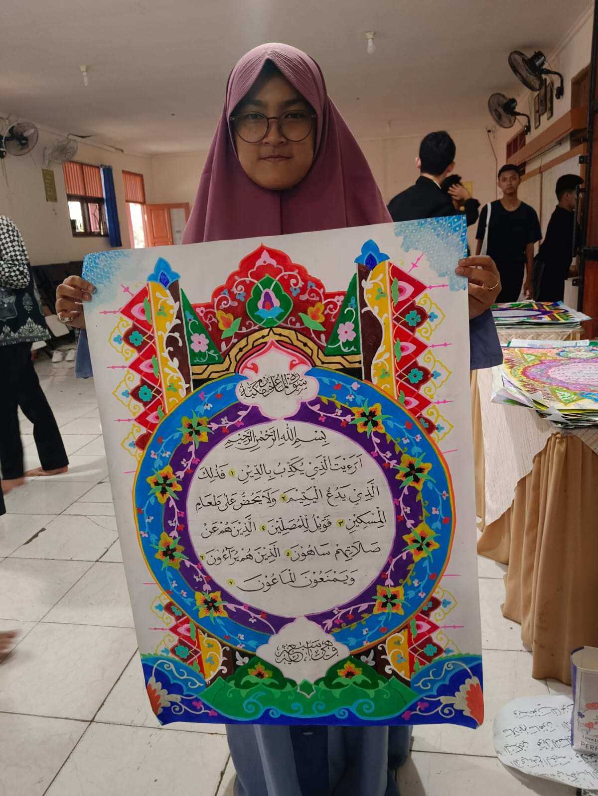 Prestasi Siswa SMAIT Al Fidaa Lomba Kaligrafi Edufest23 tingkat Nasional