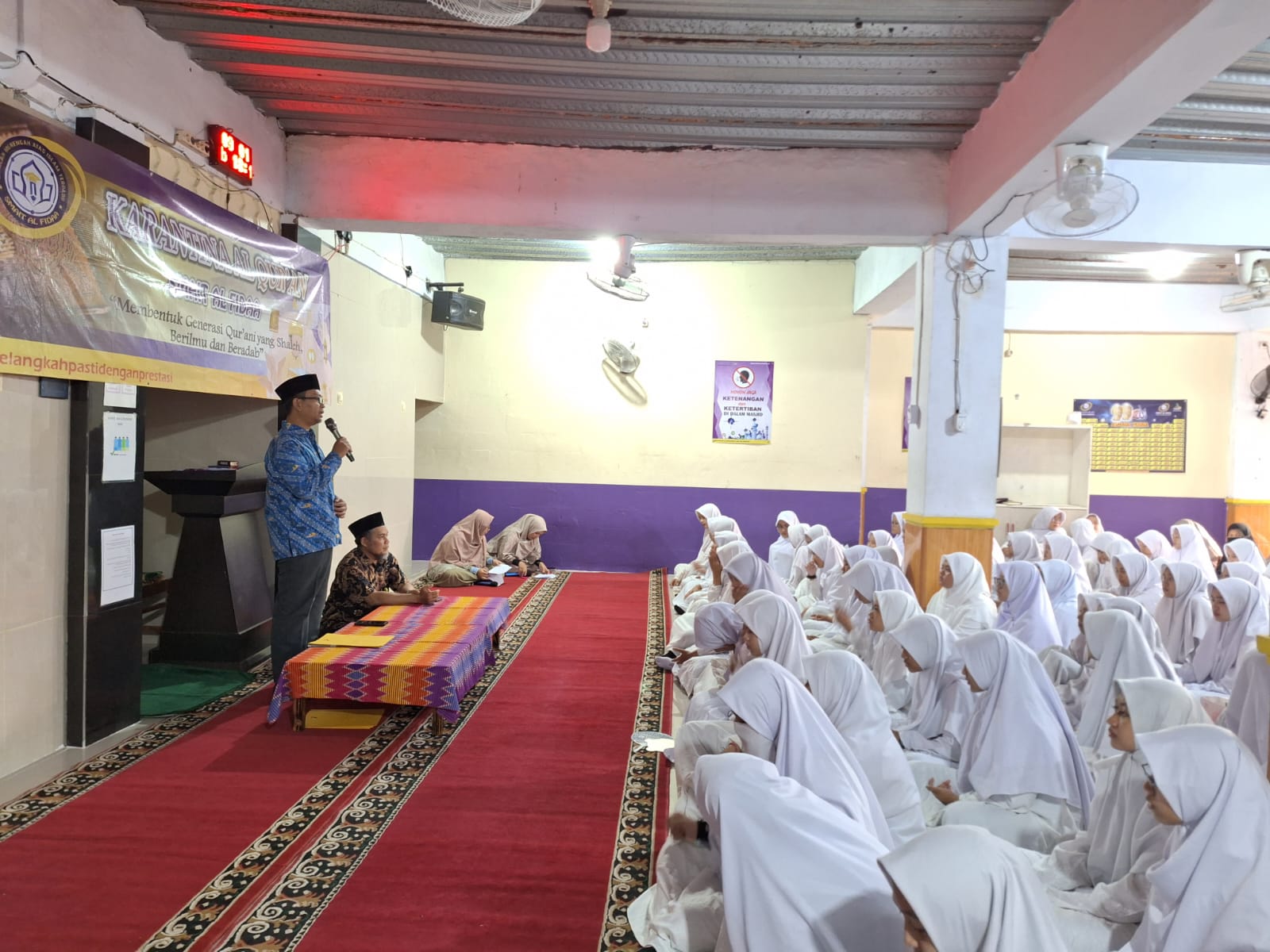 Kegiatan Karantina Quran Kelas X dan XI tahun 2023