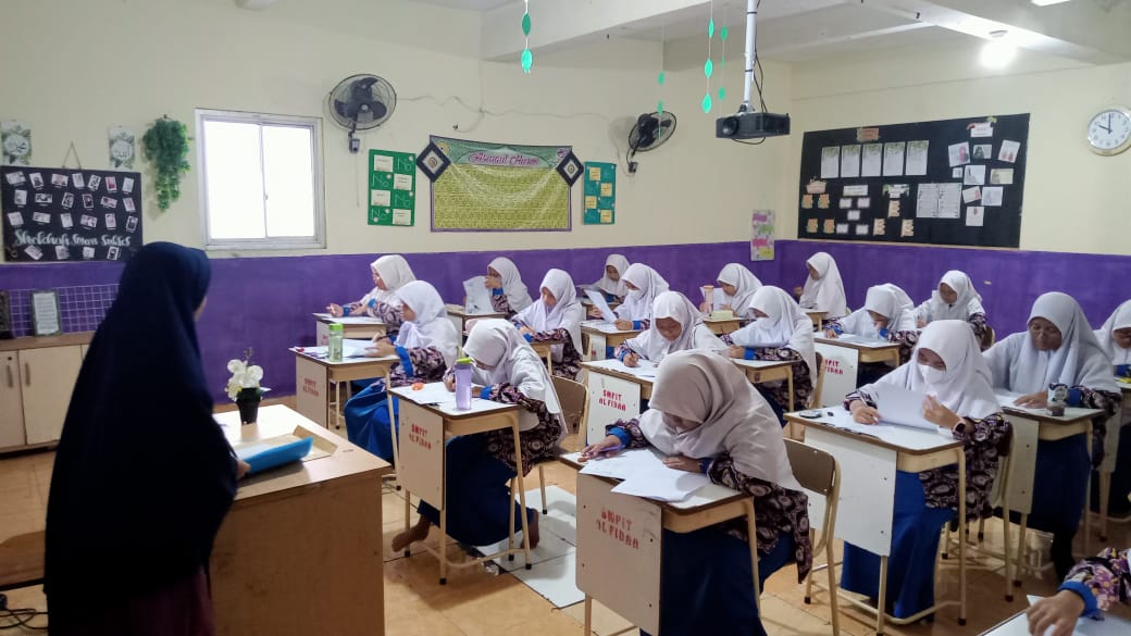 Kegiatan Penilaian Akhir Semester PAS SMPIT Al Fidaa 2023