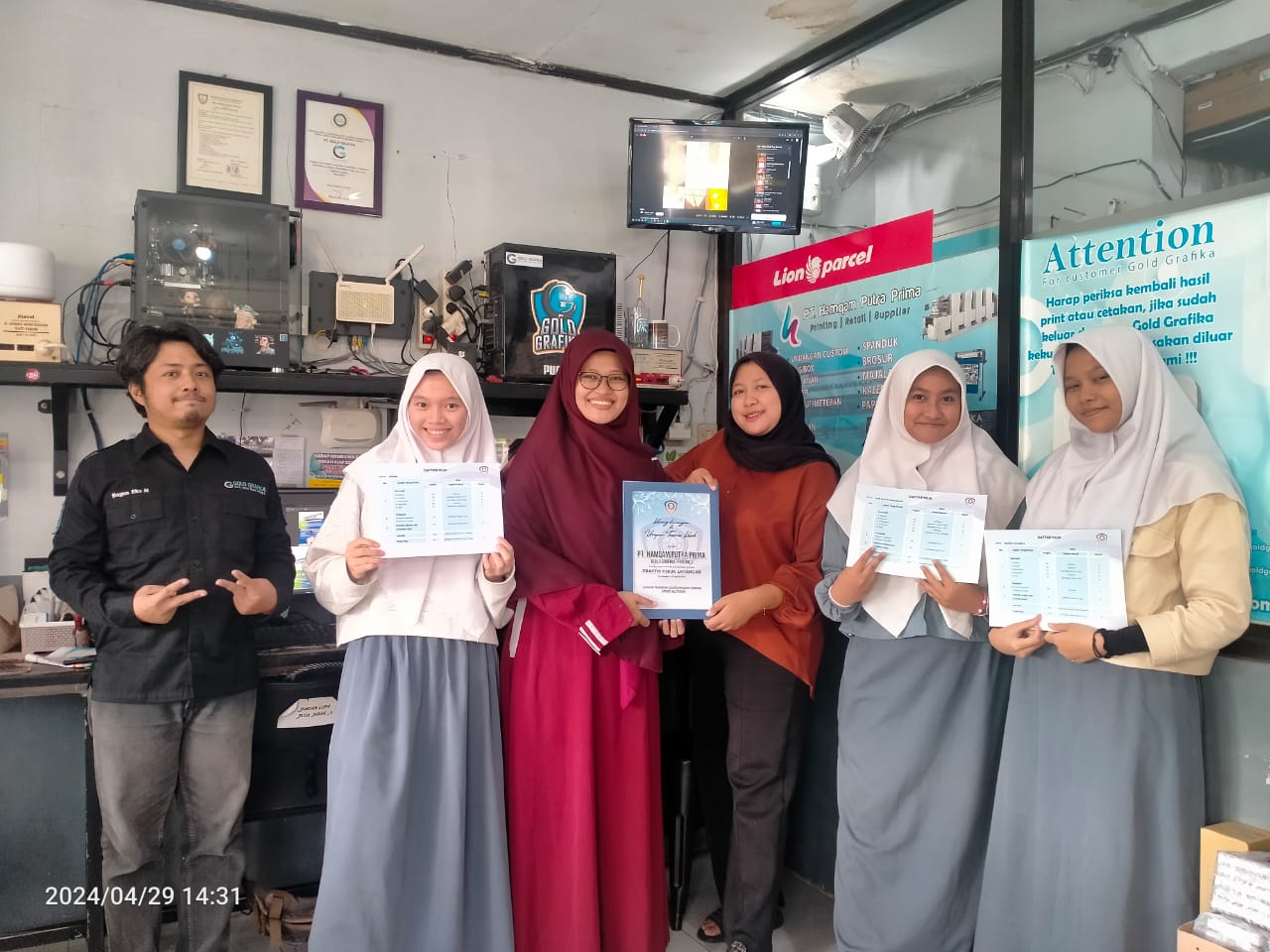 Praktik Kerja Industri PRAKERIN TP 2023-2024