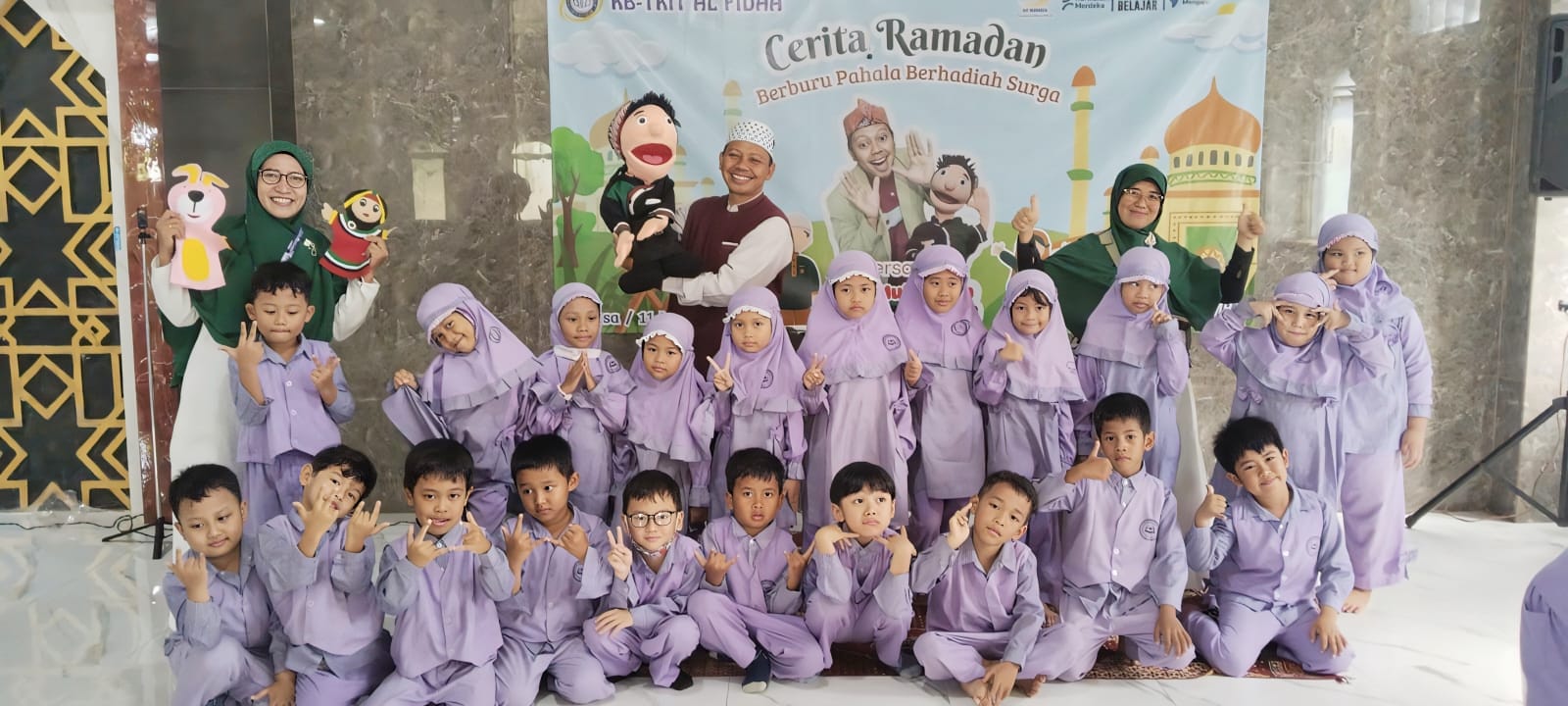 Serunya Cerita Ramadhan TKIT Al Fidaa 2025 bersama Kak Mul