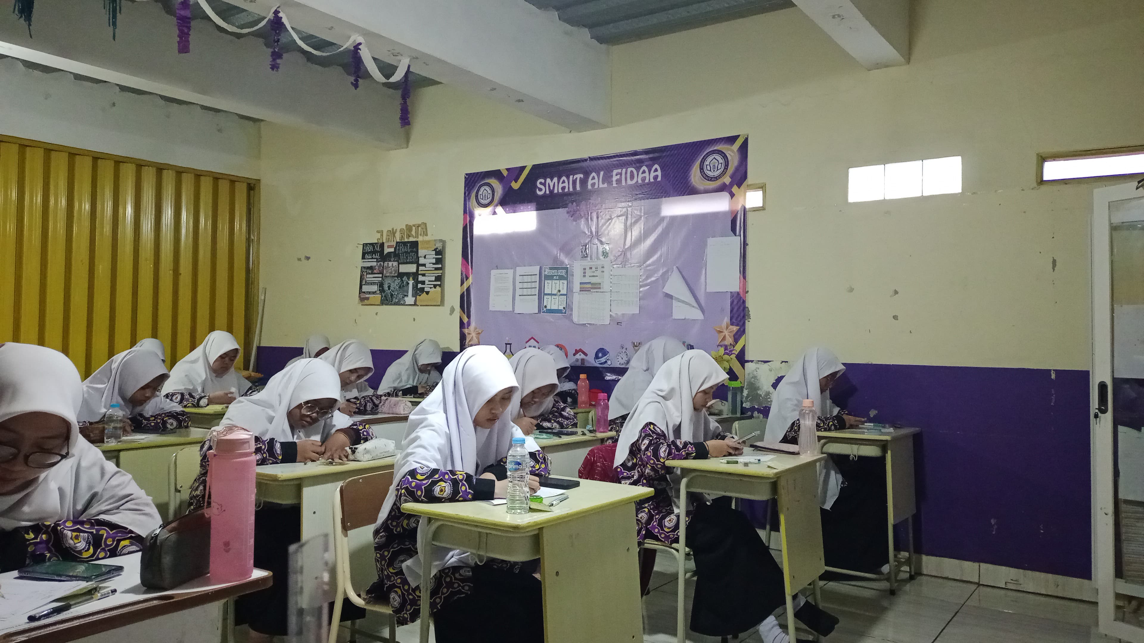 Kegiatan PSAT Penilaian Sumatif Akhir Tahun SMAIT Al Fidaa 2024/2025