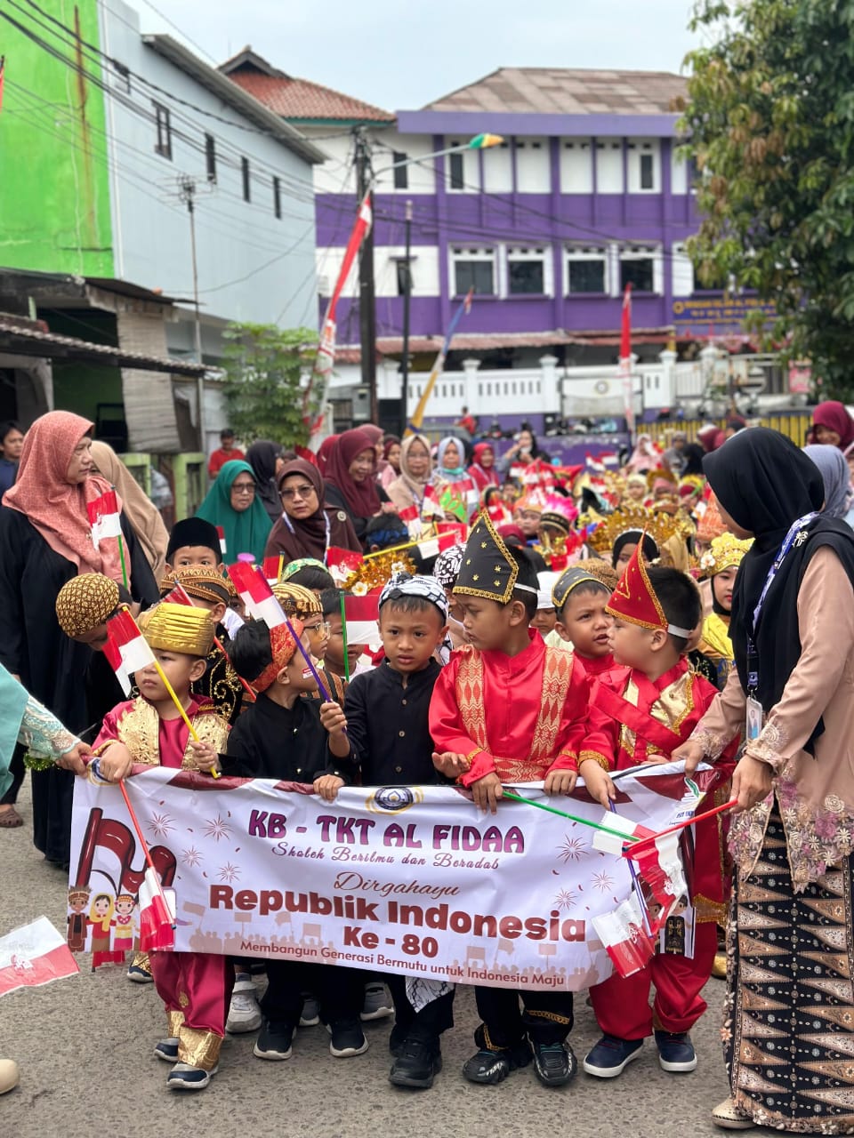Menyambut Hari Ulang Tahun Kemerdekaan Republik Indonesia ke-80, TKIT Al Fidaa 